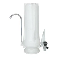 Counter Top Dual Stage Drinking Water Filter | Sediment/Carbon Cartridge