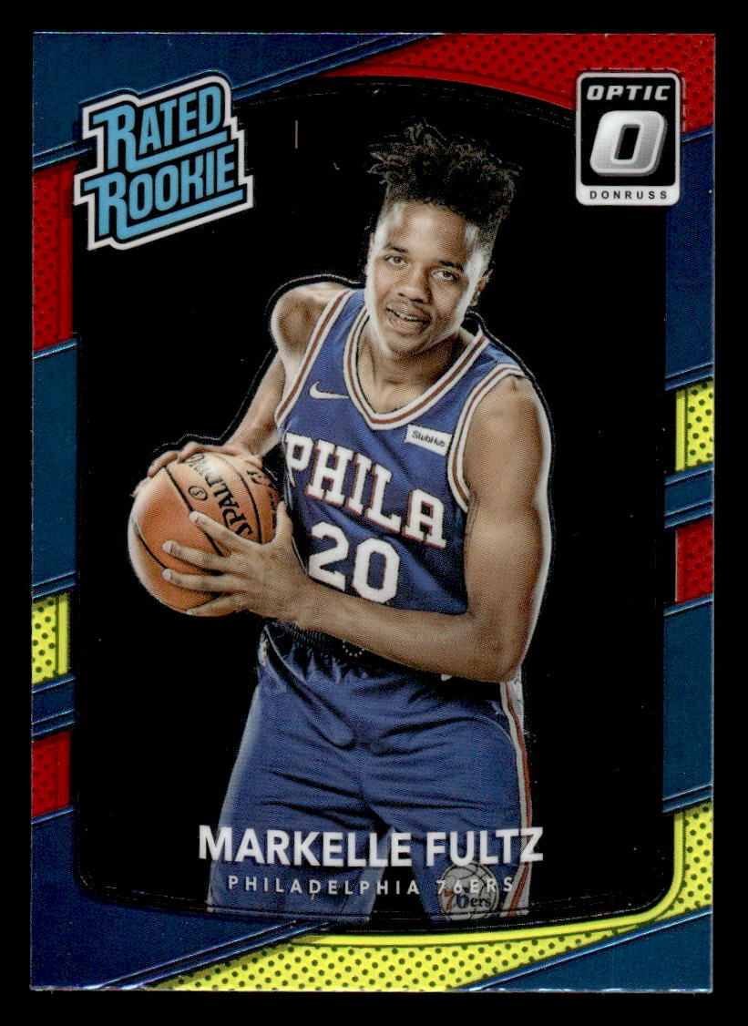 2017-18 Donruss Optic #200 Markelle Fultz Red and Yellow