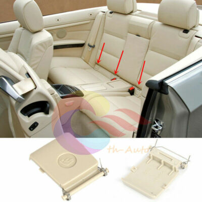 Beige Rear Child Seat Isofix Mount Cover For BMW E93 M3