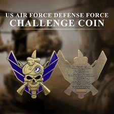 United States Air Force Defense Force Military Challenge Coin Veteran Collection