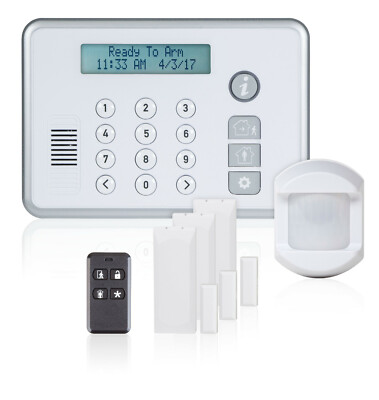 Wireless Home/Business Security System with One year Central Station Monitoring