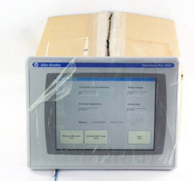 Allen Bradley 2711P-T10C4D2 PanelView Plus 1000 RDT10C/B 2711P-RP2 G Ab Reman