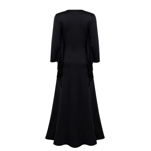 Women's Halloween Wicked Witch Theme Cosplay Costume Outfit Purple Classic Dress - Imagen 11 de 45