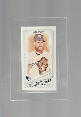2018 Topps Allen & Ginter Mini 304 BRANDON WOODRUFF Brewers Rookie SP