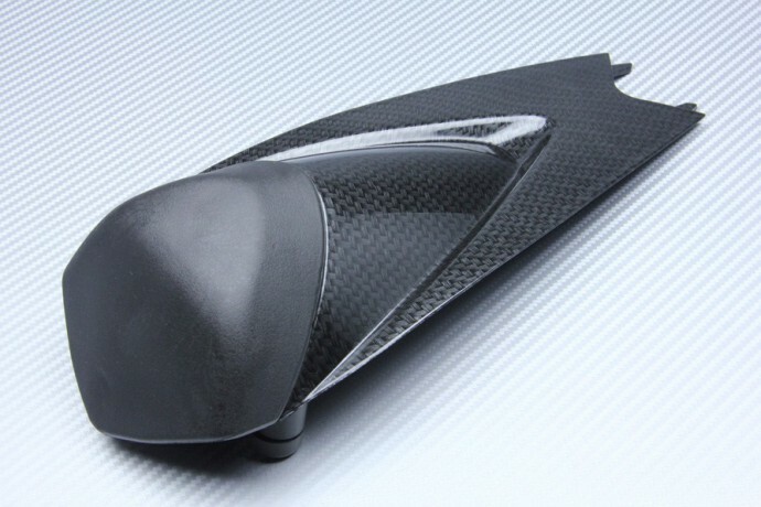 Capot de selle carbone Aprilia RS4 125 pour look solo épuré