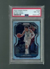 2020 Panini Prizm Basketball LaMelo Ball SILVER HOLO Rookie RC PSA 8 NM-MT