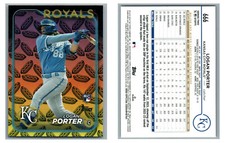 2024 TOPPS HOLIDAY HOT DOGS PARALLEL RC 666 LOGAN PORTER ROYALS