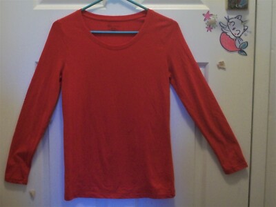 Red Tag Less NOBO Xtra Soft Red Tag Less Long Sleeve Top Round Neck | eBay