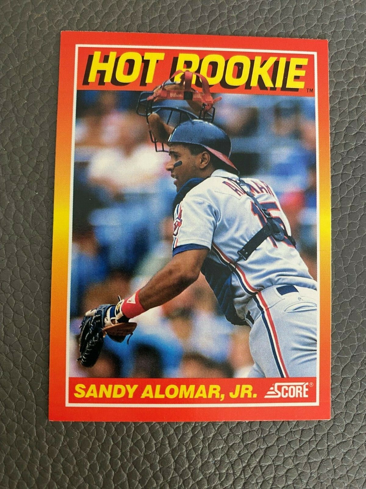 1990 Score Hot Rookie Card #6 - Sandy Alomar, Jr. - Indians | eBay
