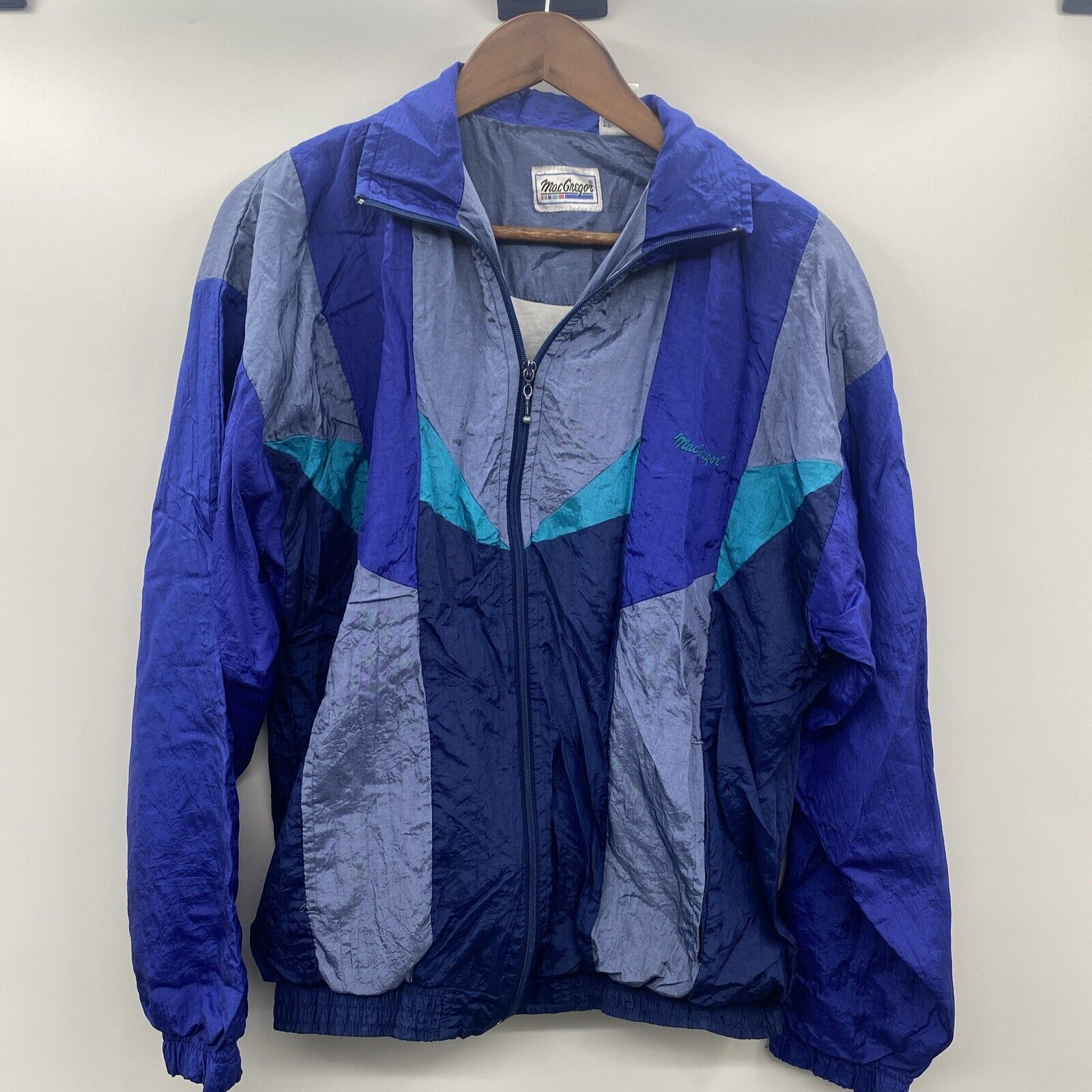 Vintage early 90’s McGregor Colorblock Track suit… - image 2