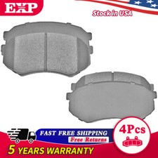 Ceramic Disc Brake Pads For Front Toyota Tacoma 5 Lug Single Piston Cressida