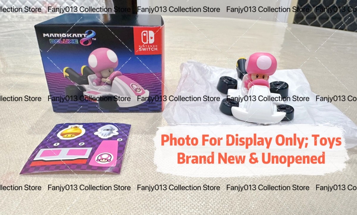 McDonald's 2024 Nintendo Switch Toys Mario Kart 8 Deluxe Racing