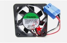 SUNON KD2404PFB3 24V 0.9W 4CM 4010 3-wire alarm signal inverter cooling fan