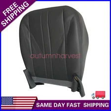 For Chevy GMC C Series 2003-15 2016 Dk Gray Driver Side Lower Leather Seat Cover