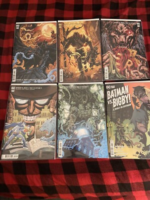 Batman VS. Bigby! A Wolf In Gotham #1-6 Complete Set (2021-2022) DC Black Label