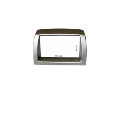 Kit Montaggio Autoradio Per Lancia Ypsilon 2006-2011 - Mascherina 1 DIN Grigio - Con Adattatore Antenna