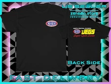 NHRA JEGS Drag Racing Logo Men's T-Shirt American T-Shirt