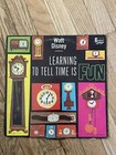 1964 Walt Disney Presents Learning To Tell Time Vinyl Record Album Dq-1263 Good