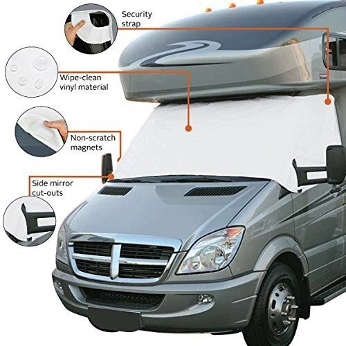 Over Drive RV Windshield Cover, Dodge, Dodge, Mercedes Sprinter '06-'15 - Picture 7 of 7