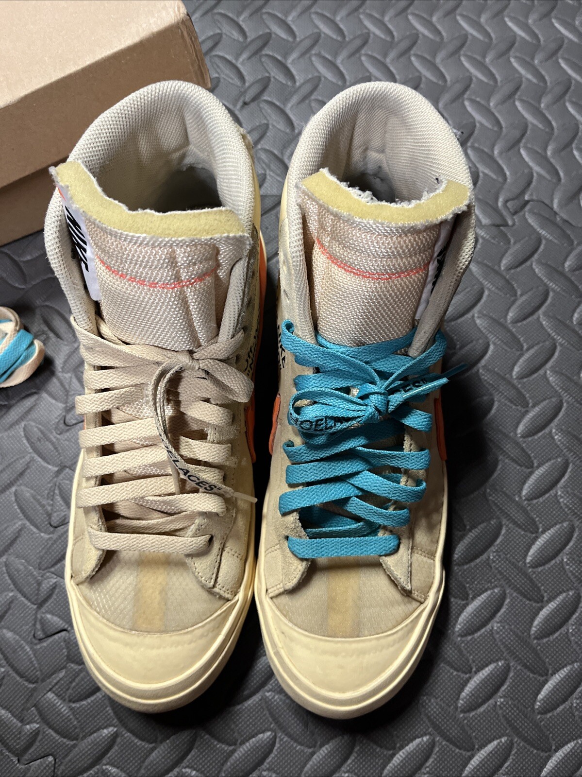 OFF WHITE X NIKE Taglia 8 5 Blazer Nike Mid x OFF WHITE All Hallows Eve 2018 US EX3832 700