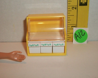 MINIATURE REMENT KITCHEN COUNTER DRAWER SET  1/6 SIZE ACCESSORY A12 RARE