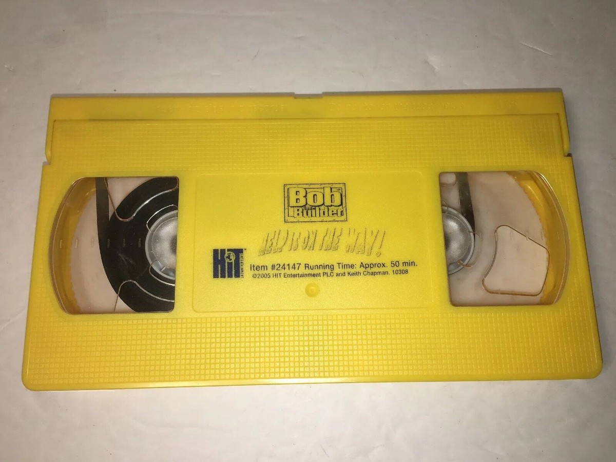 Bob The Builder Help Is On The Way Vhs