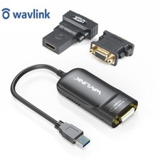 USB 3.0 to DVI External Video Card/Video Graphic Display Adapter with Audio Port