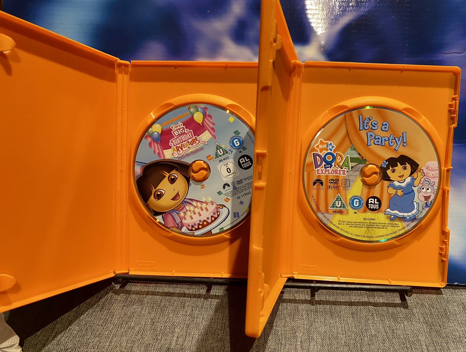 Dora The Explorer - It’s A Party - Big Birthday Adventure - DVD x2