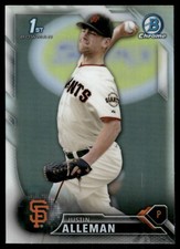 2016 Bowman Draft #BDC-71 Justin Alleman Chrome Refractor