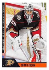 2018-19 Panini NHL Stickers #271 John Gibson Anaheim Ducks Hockey Sticker