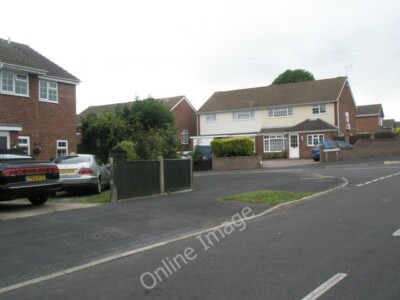 Photo 6x4 Approaching the junction of  Corbett Road and Alexander Close P c2010