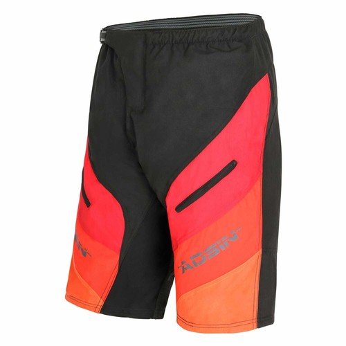 Men's MTB Mountain Bike Cycling Shorts Off Road Bicycle Downhill Padded Liner - Picture 21 of 24