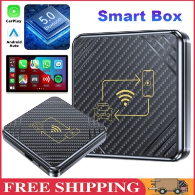 Wireless Carplay AI Box Android Auto Box Adapter Konverter Smart Mirrorlink