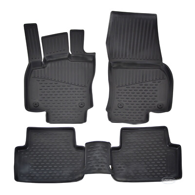 Set tappeti su misura in gomma - compatibile per Volkswagen Tiguan (05/16>11/23