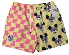 Neff Disney Mickey Mouse Men's Swim Trunks Size Medium