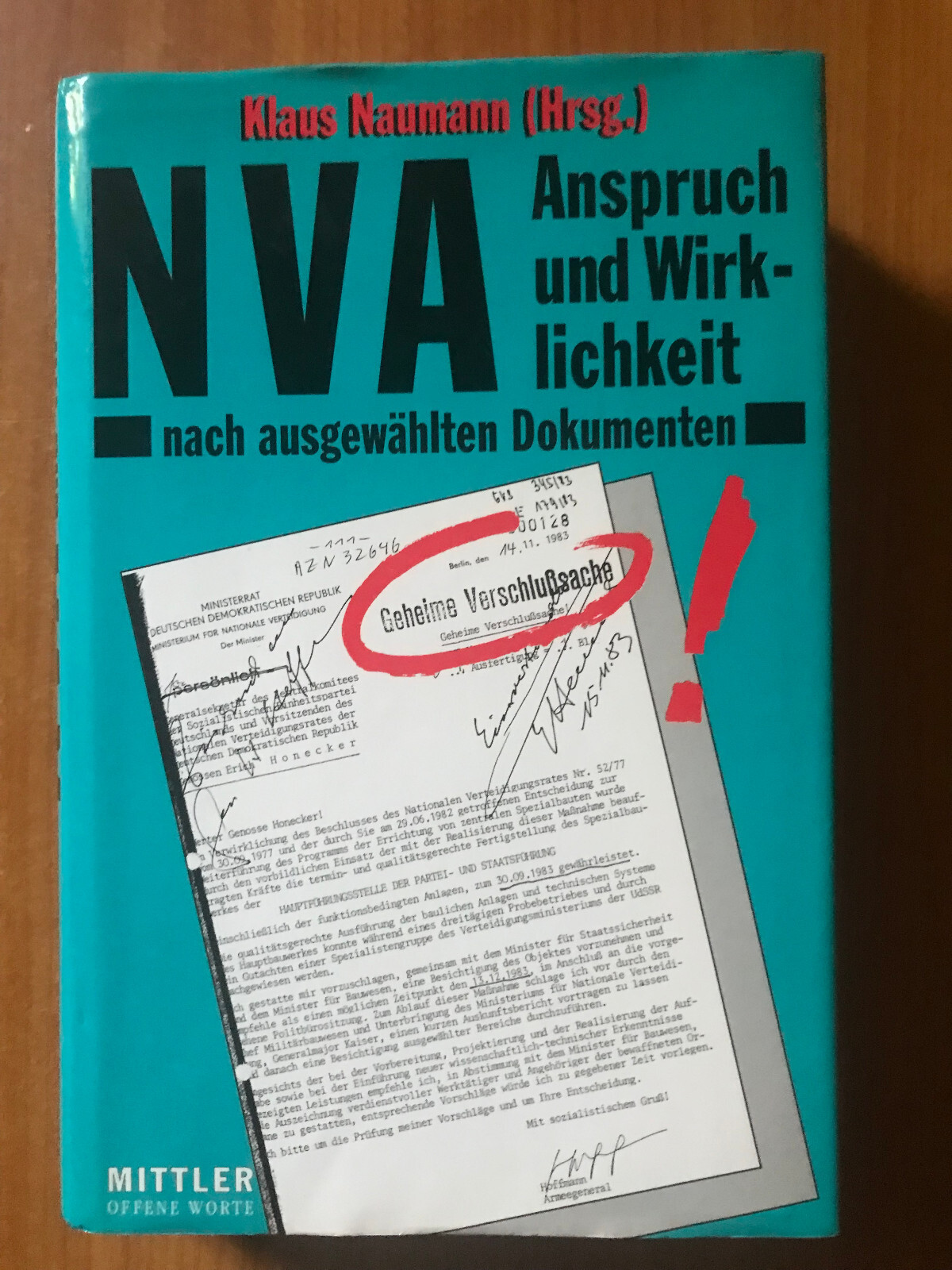 NVA Anspruch und Wirklichkeit