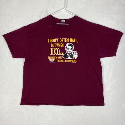 I don't Often Hate But When I do I Prefer To Hate The Dallas Cowboy Shirt 3XL