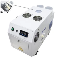 110V 13.5KG/H Ultrasonic Industrial Humidifier Cooler Sprayer 2Mist Outlet 1400W