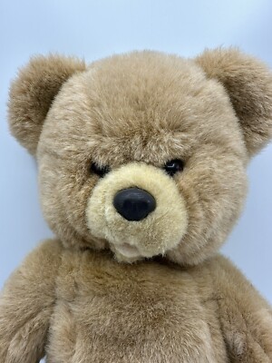 Pete Repeat Mars Toys 1985 Vintage Plush Teddy Bear No Sound