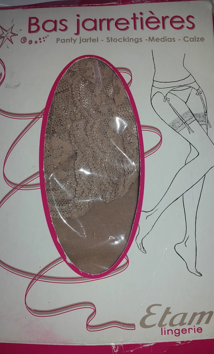 ETAM LINGERIE BAS JARRETI RES PANTY JARTEL SEDUCTION 15 DENIERS