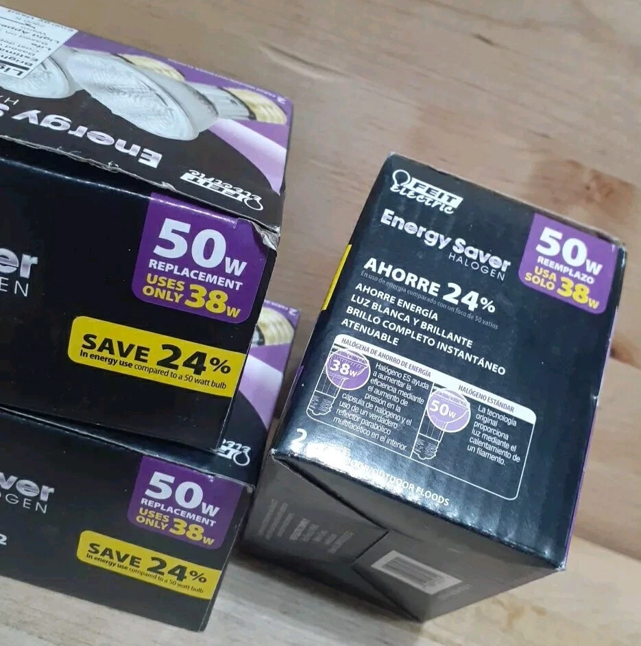 3[2PACK]: FEIT Electric 50WATT[38W] FLOODLIGHT IN/OUT 38 Par20 ENERGY SAVER 500L - Image 2 of 4