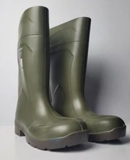 Dunlop FoodPro Purofort Multigrip Steel Toe Green Boot Men's - Style No. 51831
