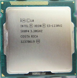 Intel Xeon 1230 V2 3 3ghz Quad Core Sr0p4 5 0gt S 8mb Lga1155 Cpu Processor Ebay