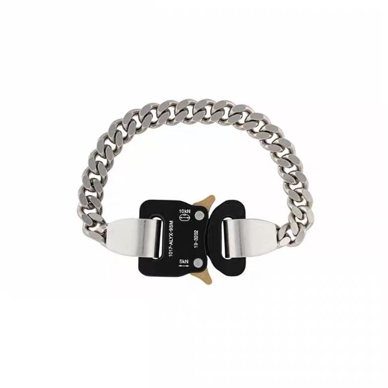アクセサリー 1017 ALYX 9SM dual chunky chain bracelet Buy 1017 ALYX 9SM Dual Chunky Chain Bracelet 'Silver