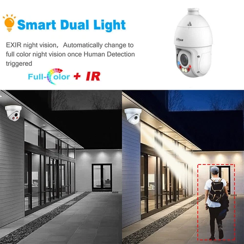 Dahua 8MP 25X Zoom Full-color PTZ IP Camera SD4E825GB-HNR-A-PV1 Auto-Track 3.0 - Picture 16 of 17