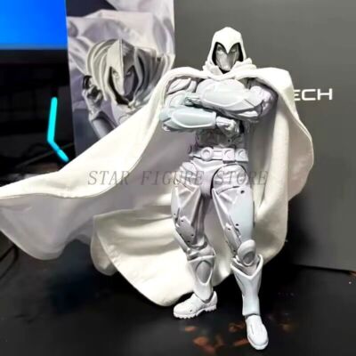 Brand New Moon Knight Amazing Yamaguchi Revoltech Kaiyodo Action Figure Toy