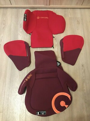Original Bezug für Concord Transformer T, Click und X-Bag bordeauxrot-lachs NEU 