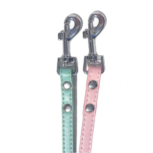 Diamante Crystal Dog Collar / Lead / Set Puppy Rhinestone Baby Pink Blue 6-14" - Picture 21 of 33