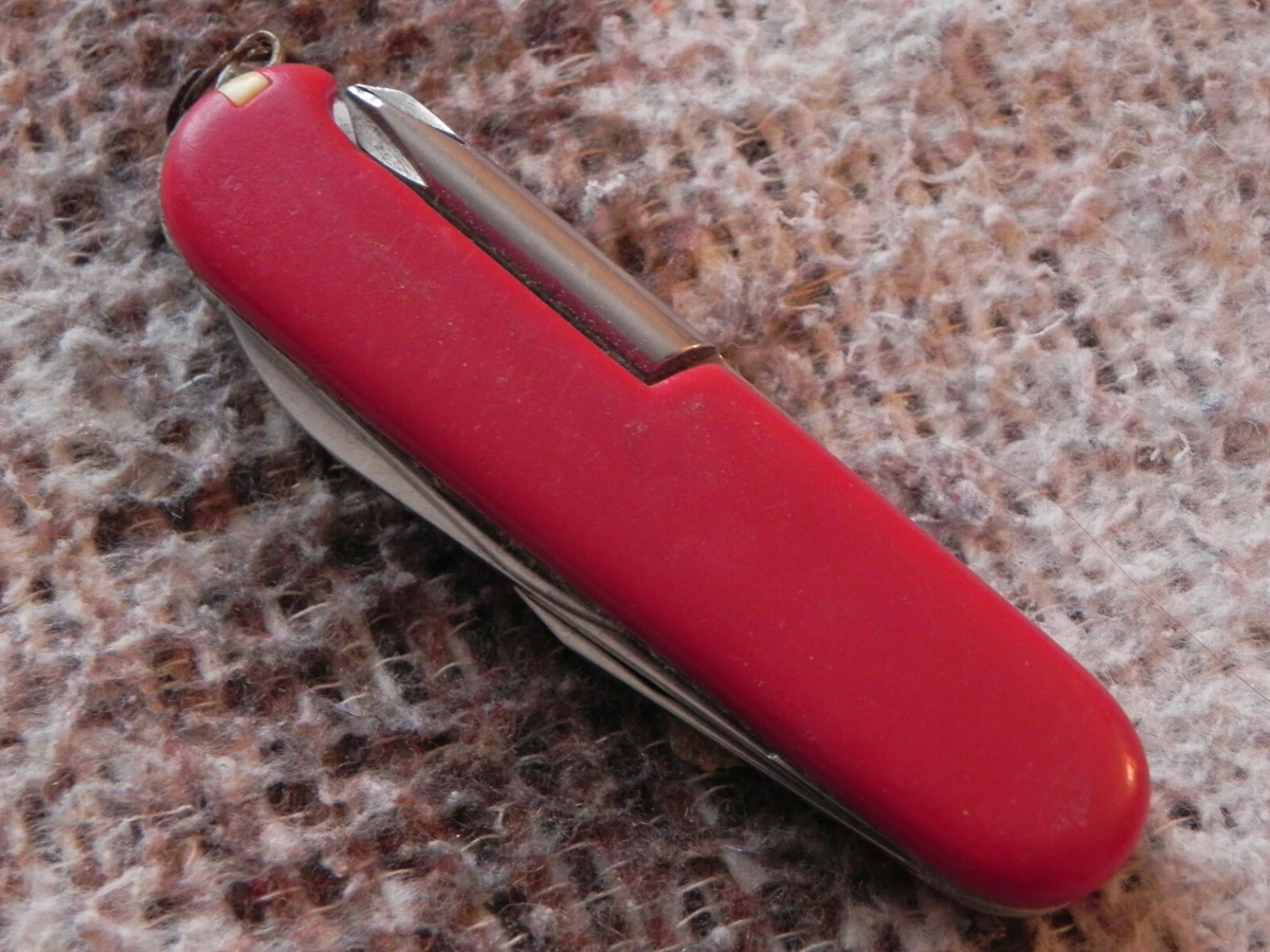 Vintage Victorinox Switzerland Stainless Rostfrei Officier Suisse Pocket  Knife | eBay