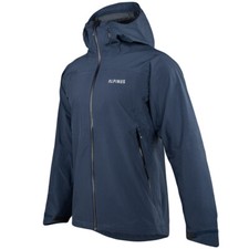 Alpinus Mens Tactical Collarada Jacket Hooded Lightweight Breathable Navy Blue